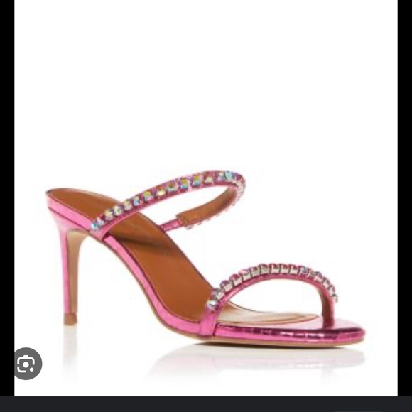 KURT GEIGER LONDON PRIYA JEWELED HEEL - NEVER WORN W BOX - Picture 5 of 7